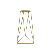 Base Metálica Triangular 20 X 60 Cm - Tumatera.co