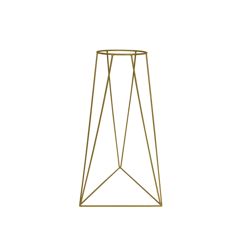 Base Metálica Triangular 20 X 60 Cm - Tumatera.co