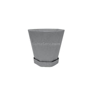MATERA DIAMANTE POLIETILENO 19 CM GRIS PIEDRA - Tumatera.co