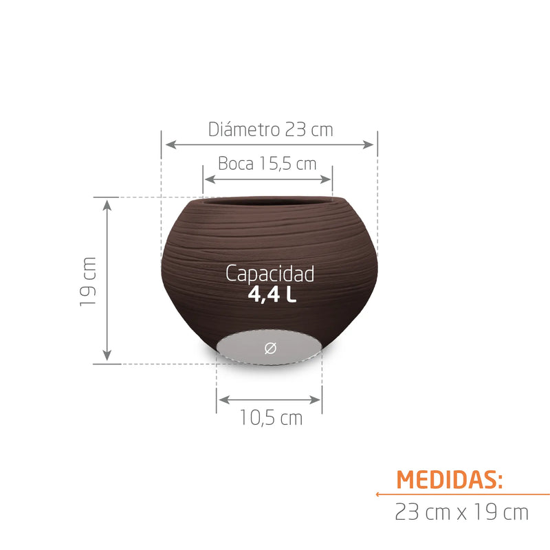 Esfera en Arcilla 23 cm