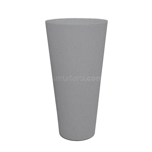 MATERA POLIETILENO CONE 60 X 118 CM GRIS PIEDRA - Tumatera.co