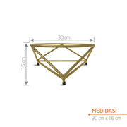 Base Metálica 29 X 15 Cm - Tumatera.co