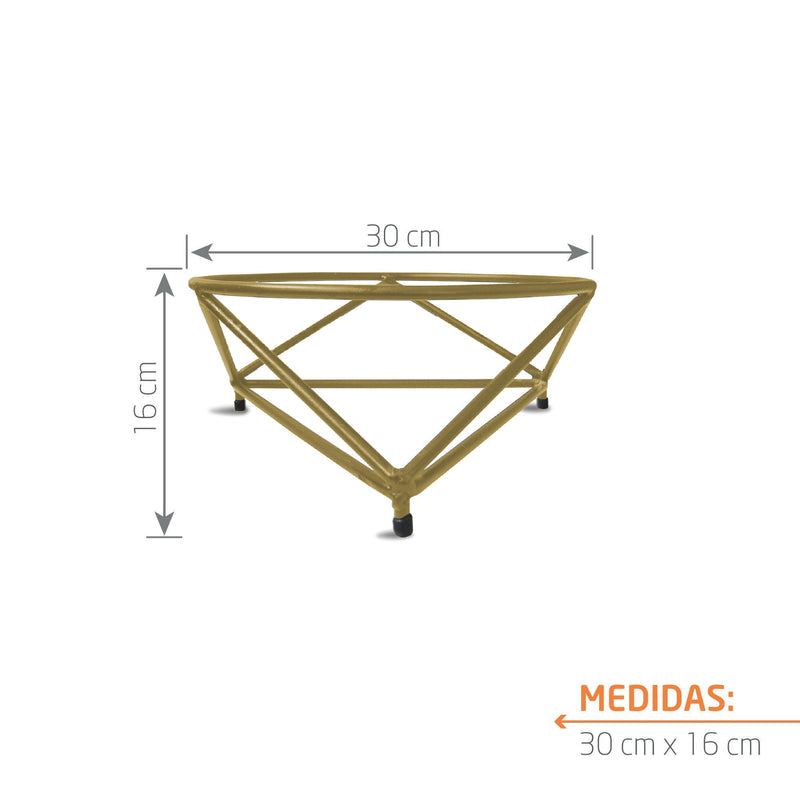 Base Metálica 29 X 15 Cm - Tumatera.co