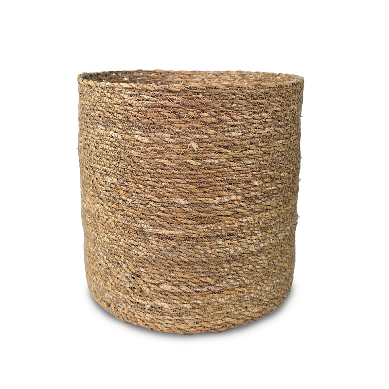 Cesta Cilindro De Algas Marinas 26 x 26 cm