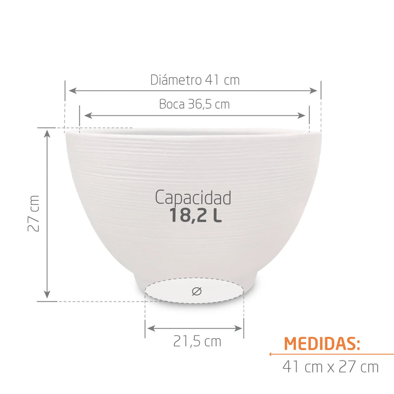 Matera Bowl en Arcilla 41 cm