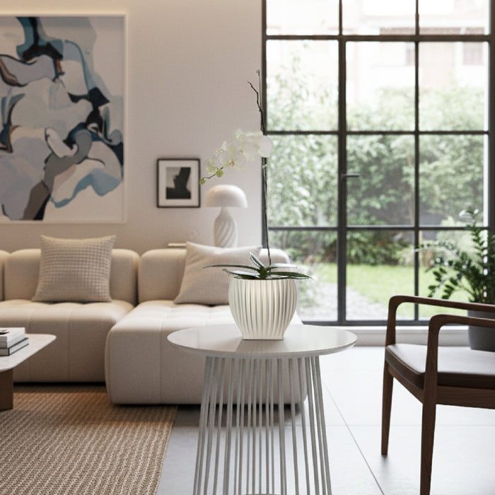 Matera 3D Lyra 18 cm beige - ambiente #ia - Tumatera.co