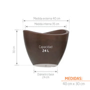 Matera Copacabana 40 x 30 cm - Tumatera.co