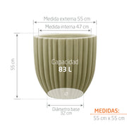 Matera Cacau 55 x 55 cm - Tumatera.co