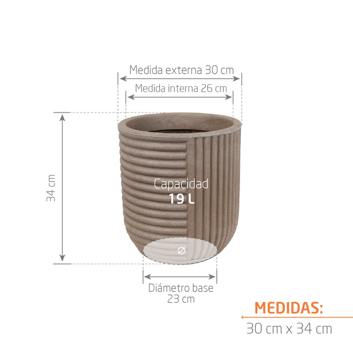 Matera Orto 30 x 34 cm