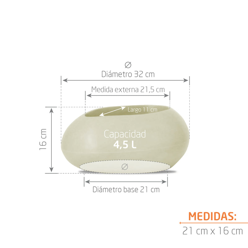 Matera Seixo 21 x 16 cm