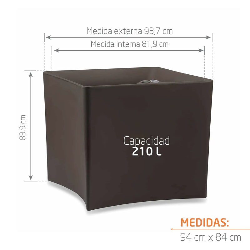 Matera Cuadrada Pinch 93 cm