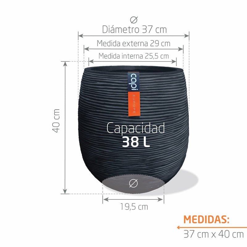 Matera Egg Rib 40 Cm