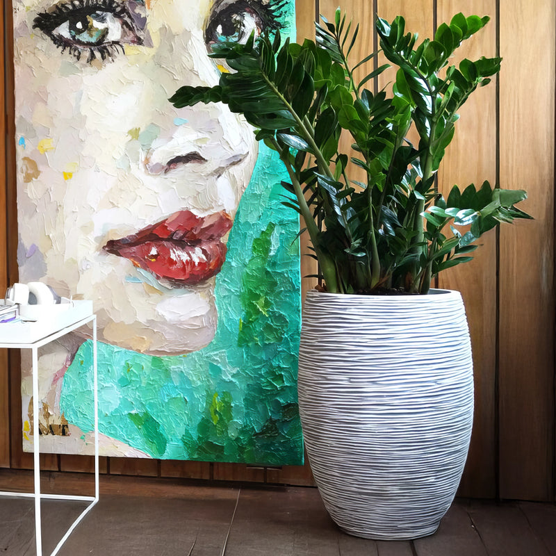 Matera Elegant Deluxe Rib 85 cm Marfil Ambiente- Tumatera.com