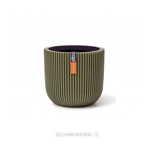 MATERA CONIC ROUND GROOVE 14 CM - Tumatera.co