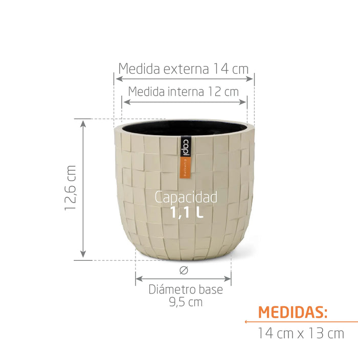 Matera Conic Round Blocks 14 cm - Tumatera.co