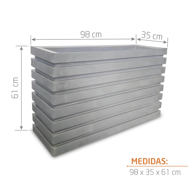 Jardinera Constructor 98 x 61 cm - Tumatera.co