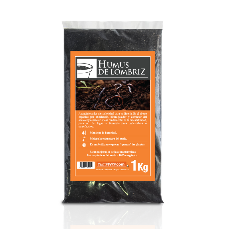 Humus de Lombriz x 1 Kg - Tumatera.co
