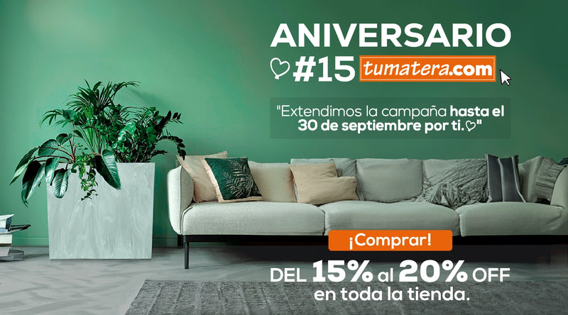 Extensión aniversario - Tumatera.com