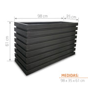 Jardinera Constructor 98 x 61 cm - Tumatera.co