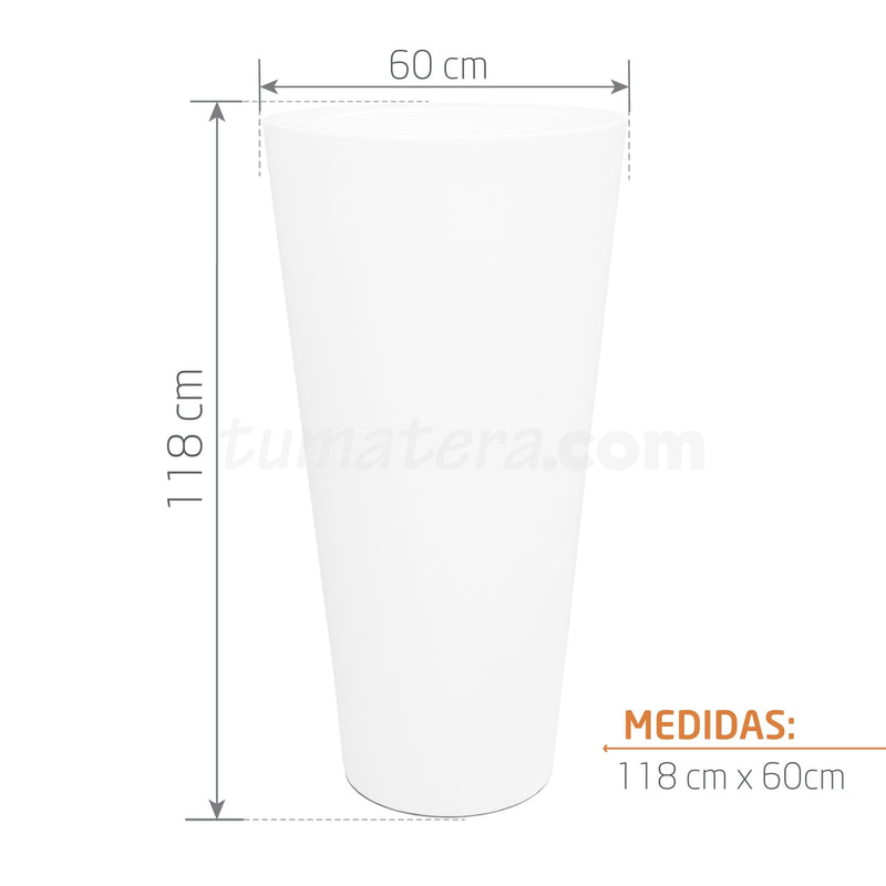 MATERA POLIETILENO CONE 60 X 118 CM - Tumatera.co