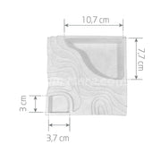 MATERA ECO-CONCRETO RELIEF G. 14 X 3 CM - Tumatera.co