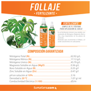 FERTILIZANTE FOLLAJE X 500 ML - Tumatera.co