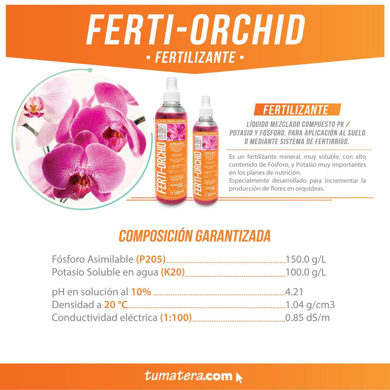 FERTILIZANTE ORQUIDEA X 500 ML - Tumatera.co