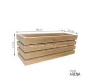 JARDINERA POLIETILENO 90 CM - Tumatera.co