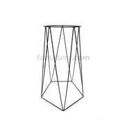BASE METÁLICA PENTAGONAL 27 x 60 CM