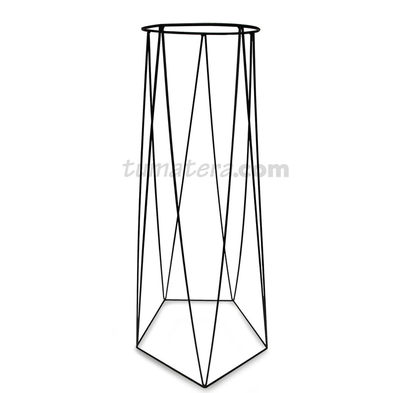 BASE METÁLICA PENTAGONAL 27 x 90 CM