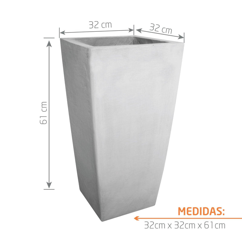 MATERA PIRAMIDAL CEMENTO 61 CM - Tumatera.co