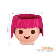 MATERA JUGUETE NIÑA AUTORREGANTE OJO PINK 21 CM - Tumatera.co