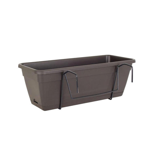 JARDINERA VENEZA 50 CM + RESERVA DE AGUA + BARANDA KIT - Tumatera.co