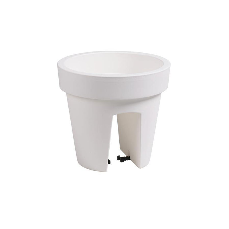 Matera Balcón Lofly 25 cm blanca