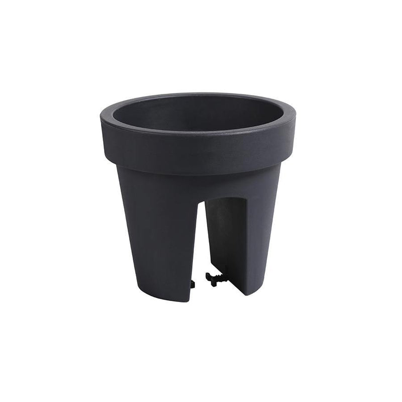 Matera Balcón Lofly 25 cm negra