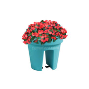 COMBO MATERA BALCÓN LOFLY 25 CM CON FLORES- Tumatera.co