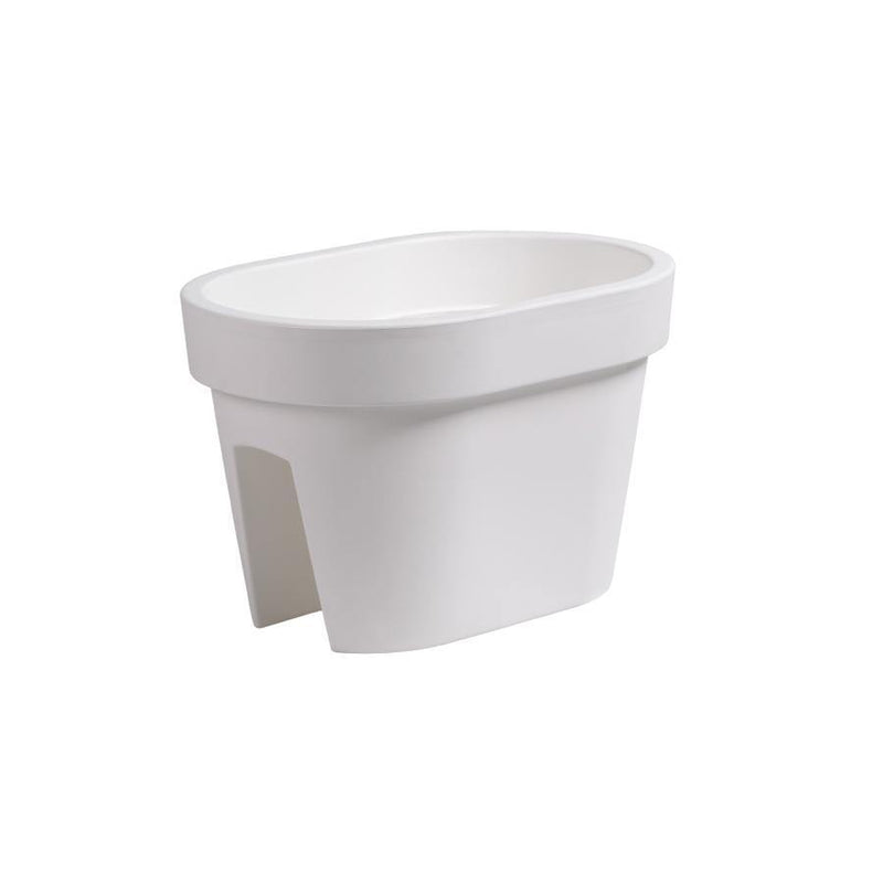 Matera Balcón Lofly 40 cm blanca