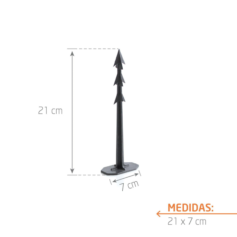 Anclaje plastico 20 cm para jardineria -Tumatera.com