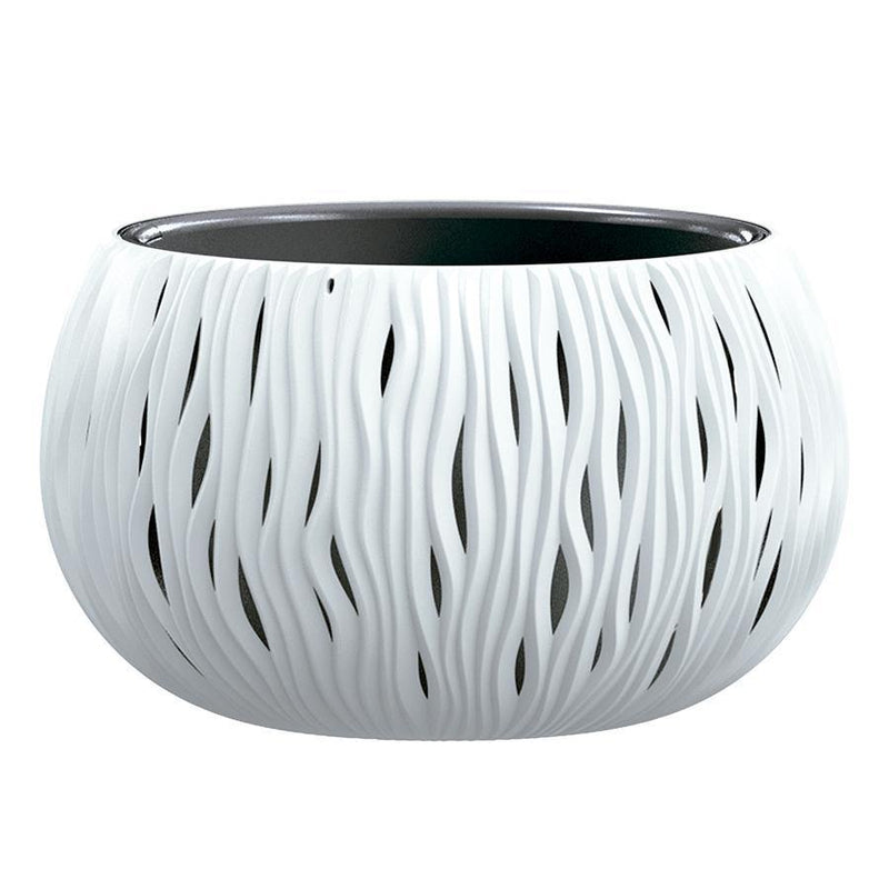 Matera Sandy Bowl 37 cm blanca