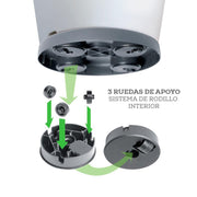 BASE CIRCULAR CON RUEDAS 30 CM - Tumatera.co