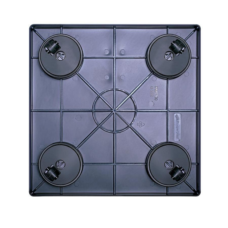 BASE CUADRADA CON RUEDAS 40 CM - Tumatera.co