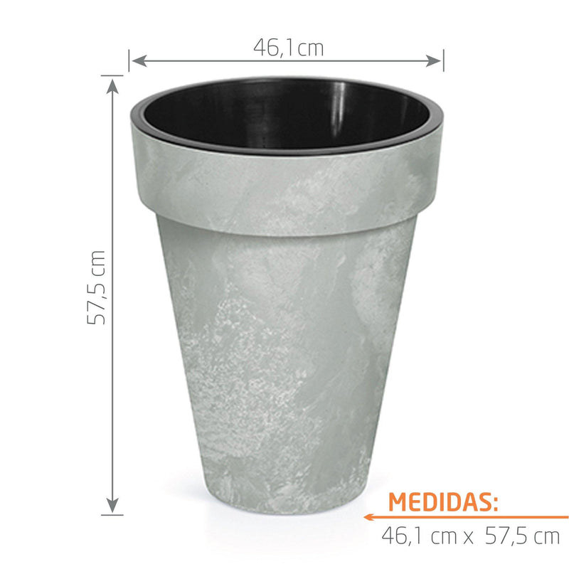 MATERA CUBE SLIM BETON 58 CM - Tumatera.co