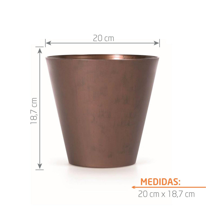 MATERA TUBUS CORTEN 20 CM - Tumatera.co