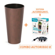 KIT MATERA TUBUS CORTEN 76 CM + AUTORIEGO - Tumatera.co