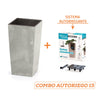 Kit Matera Urbi Beton 61 Cm + Autoriego