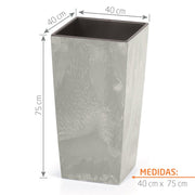 KIT MATERA URBI BETON 75 CM + AUTORIEGO - Tumatera.co