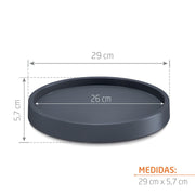 BASE ROUND BORDER 30 CM - Tumatera.co