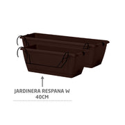 JARDINERA BALCÓN RESPANA EASYCARE W 40 CM - Tumatera.co