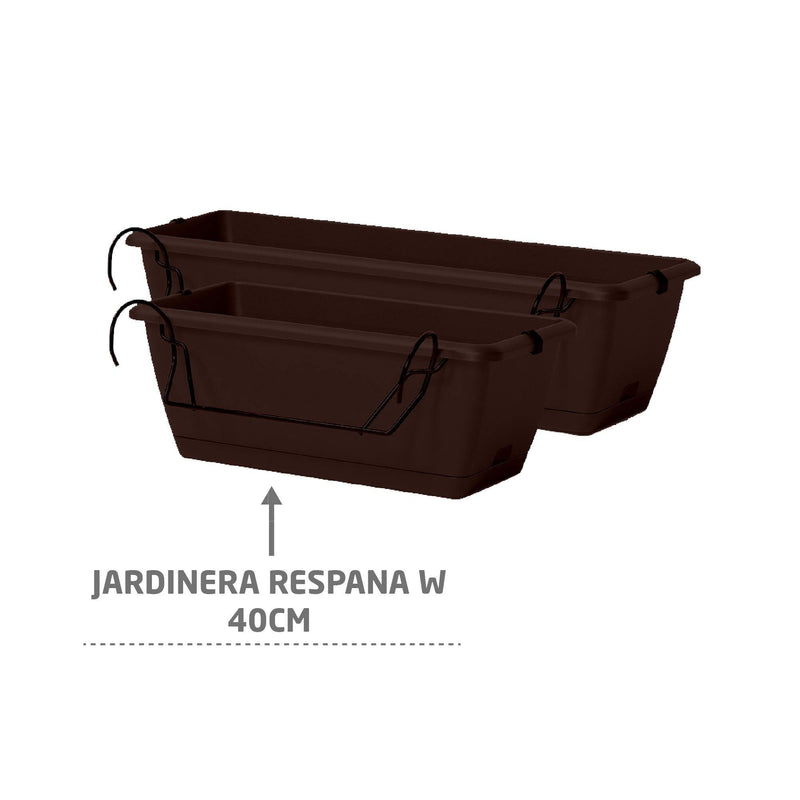 JARDINERA BALCÓN RESPANA EASYCARE W 40 CM - Tumatera.co