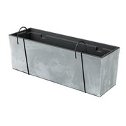 JARDINERA BETON CONCRETE 58 X 20 CM - Tumatera.co